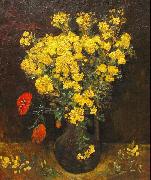 Vincent Van Gogh Vase with Lychnis painting